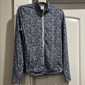 Tommy Bahama Patterned Zip-Up Golf Jacket